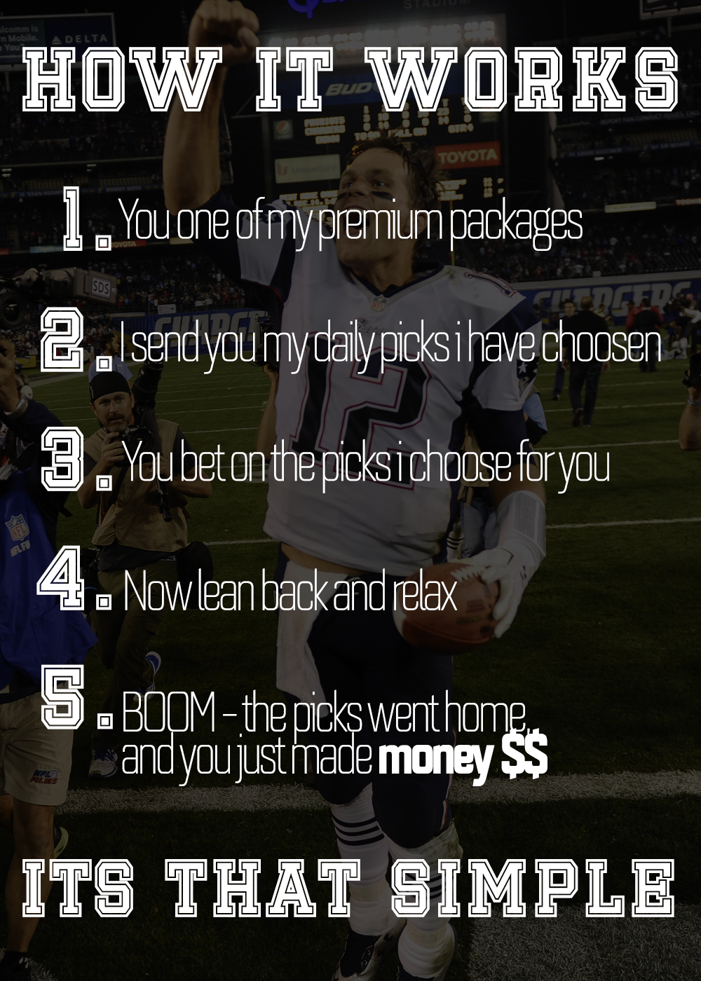 5 steps away from profit